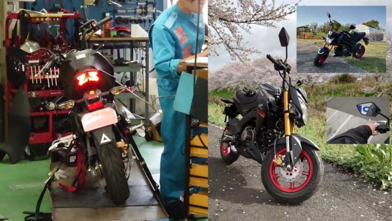 【新車バイク4台・モニターレポート】カワサキ・Z125プロ編：その2