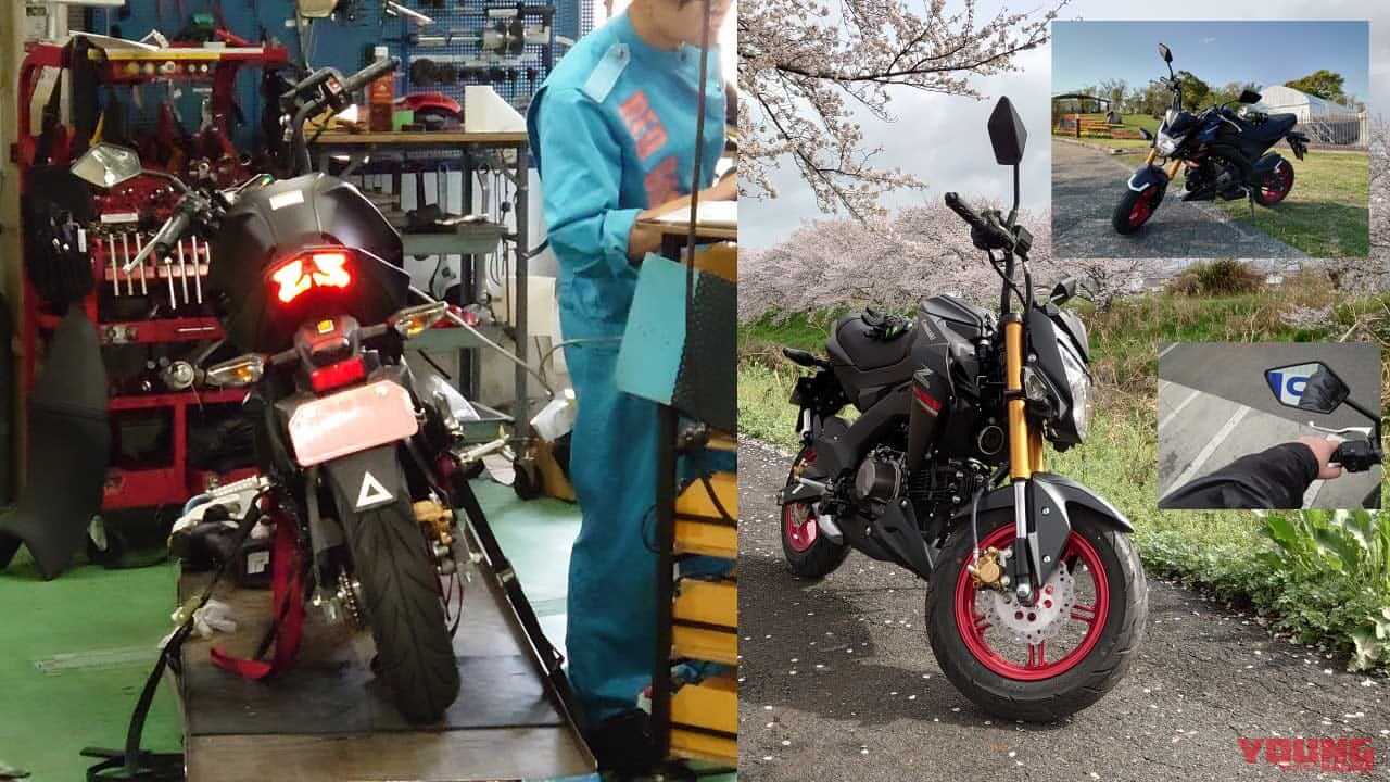 【新車バイク4台・モニターレポート】カワサキ・Z125プロ編:その2