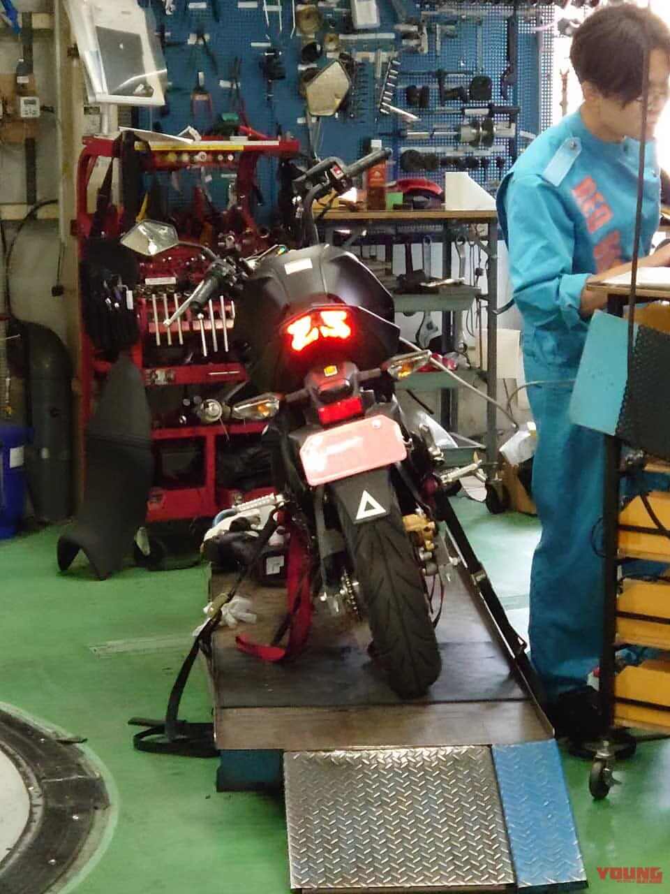 |【新車バイク4台・モニターレポート】カワサキ・Z125プロ編:その2
