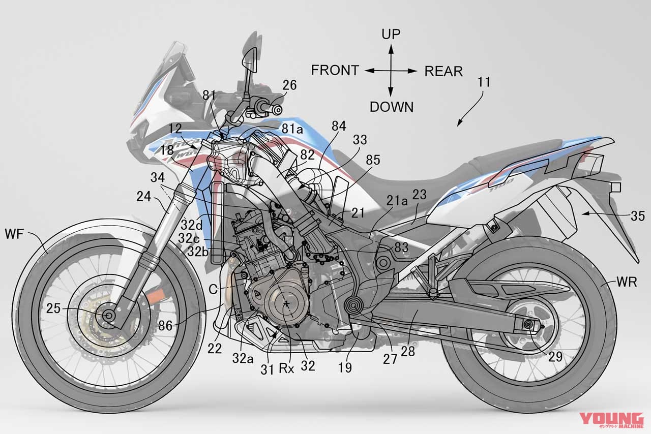 ホンダ|過給機付きエンジン|アフリカツイン|ホンダの回答はスーパーチャージャー搭載だっ?! 次世代の過給機付き内燃機関をアフリカツインに搭載か
