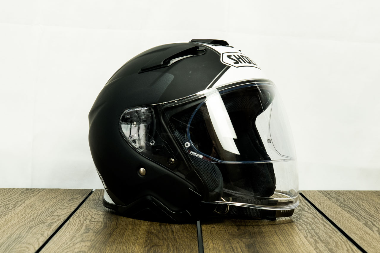 試着のみで使用はしておりませんSHOEI バイク用 ヘルメット J-Cruise2-black