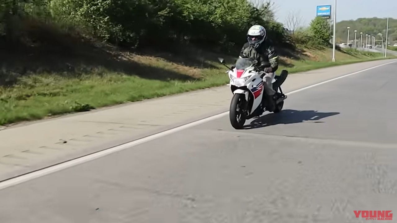 |し、死ぬかと思ったぜ……スプリットホイール2.0で高速道路を走ったホンダCBRの末路