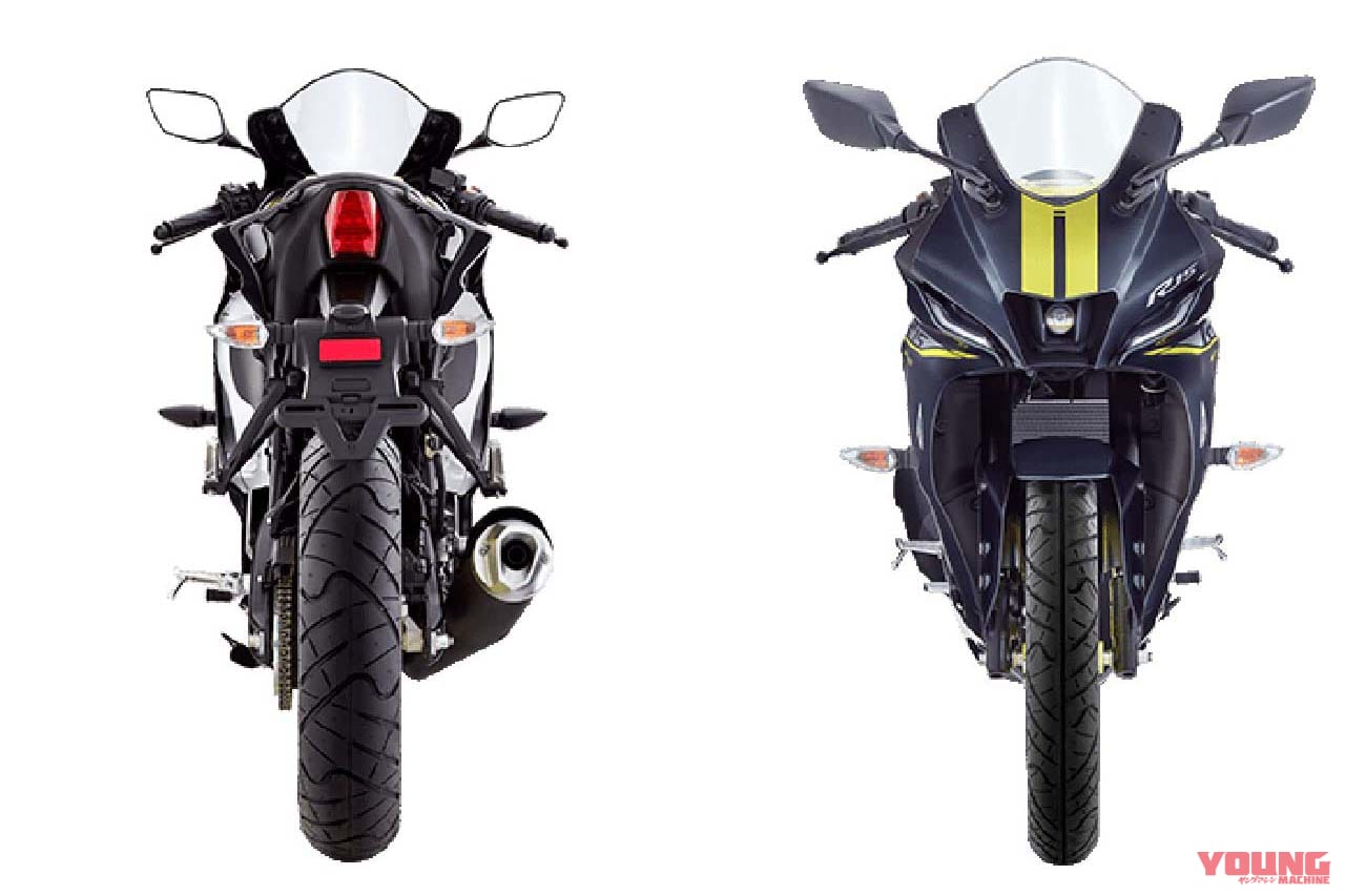 |ヤマハ「YZF-R15」の2023年モデルはコネクテッド機能採用! 新色“アグレッシブグレー”のスポーツストライプがイカス!【海外】