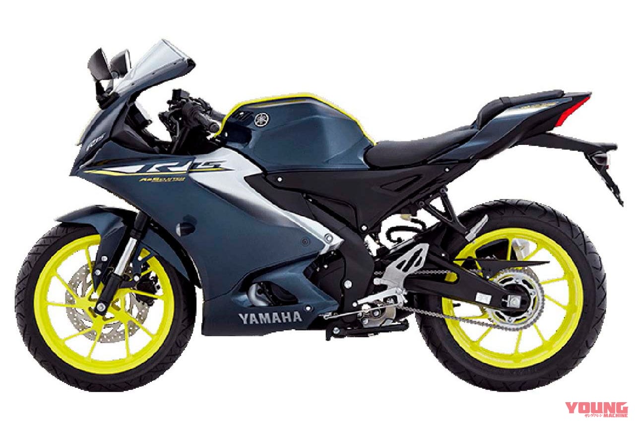 |ヤマハ「YZF-R15」の2023年モデルはコネクテッド機能採用! 新色“アグレッシブグレー”のスポーツストライプがイカス!【海外】