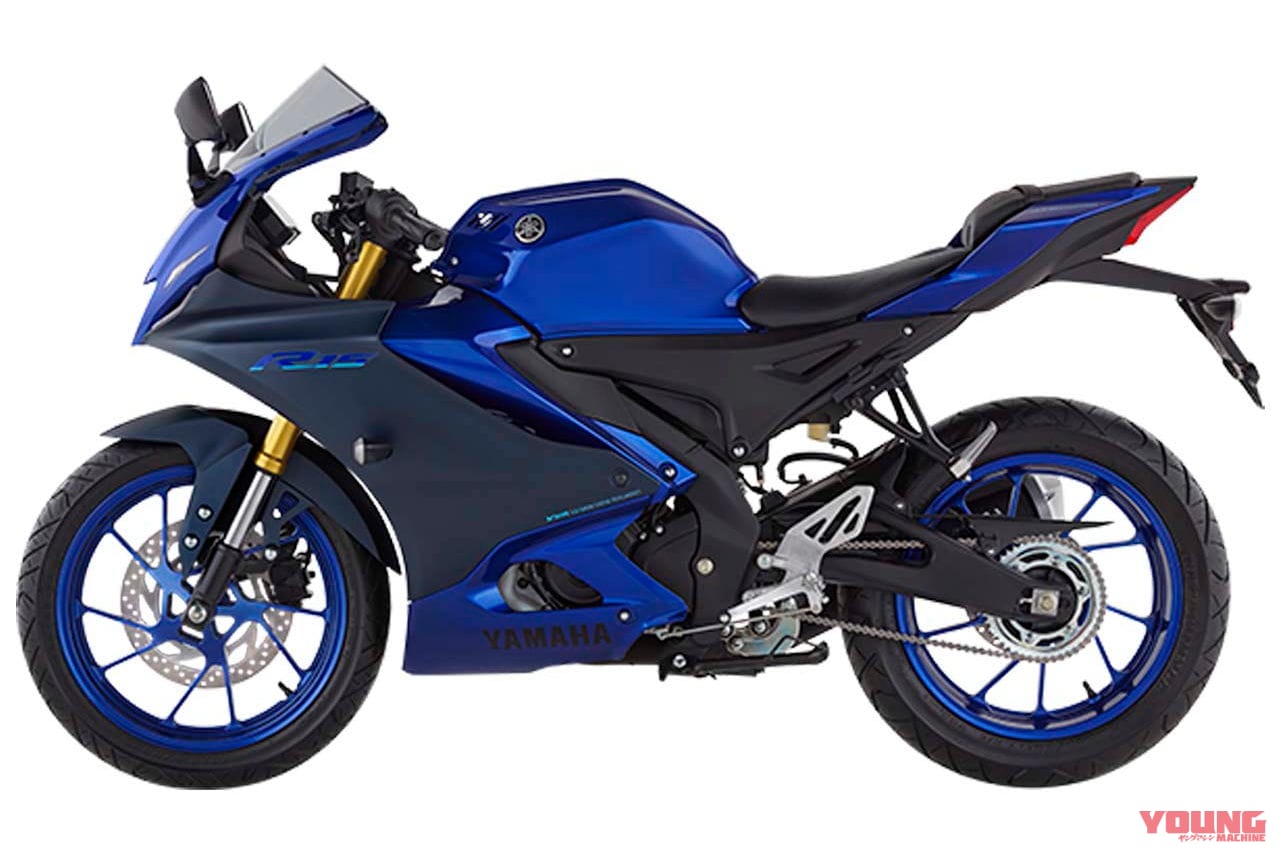 |ヤマハ「YZF-R15」の2023年モデルはコネクテッド機能採用! 新色“アグレッシブグレー”のスポーツストライプがイカス!【海外】