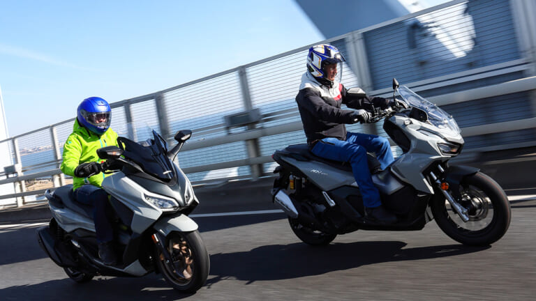 どっちを選ぶ? ホンダ新型ADV160&フォルツァ 車体比較【160の小回りと250の上質感】