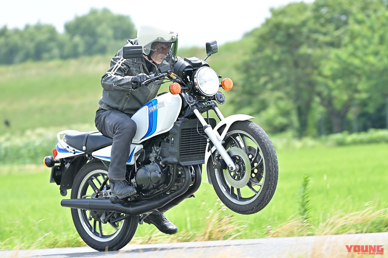 YAMAHA RZ350|50年の歴史に名を残す全バイクの頂点が決定! ヤングマシン読者投票企画【マシン・オブ・ザ・50イヤーズ】