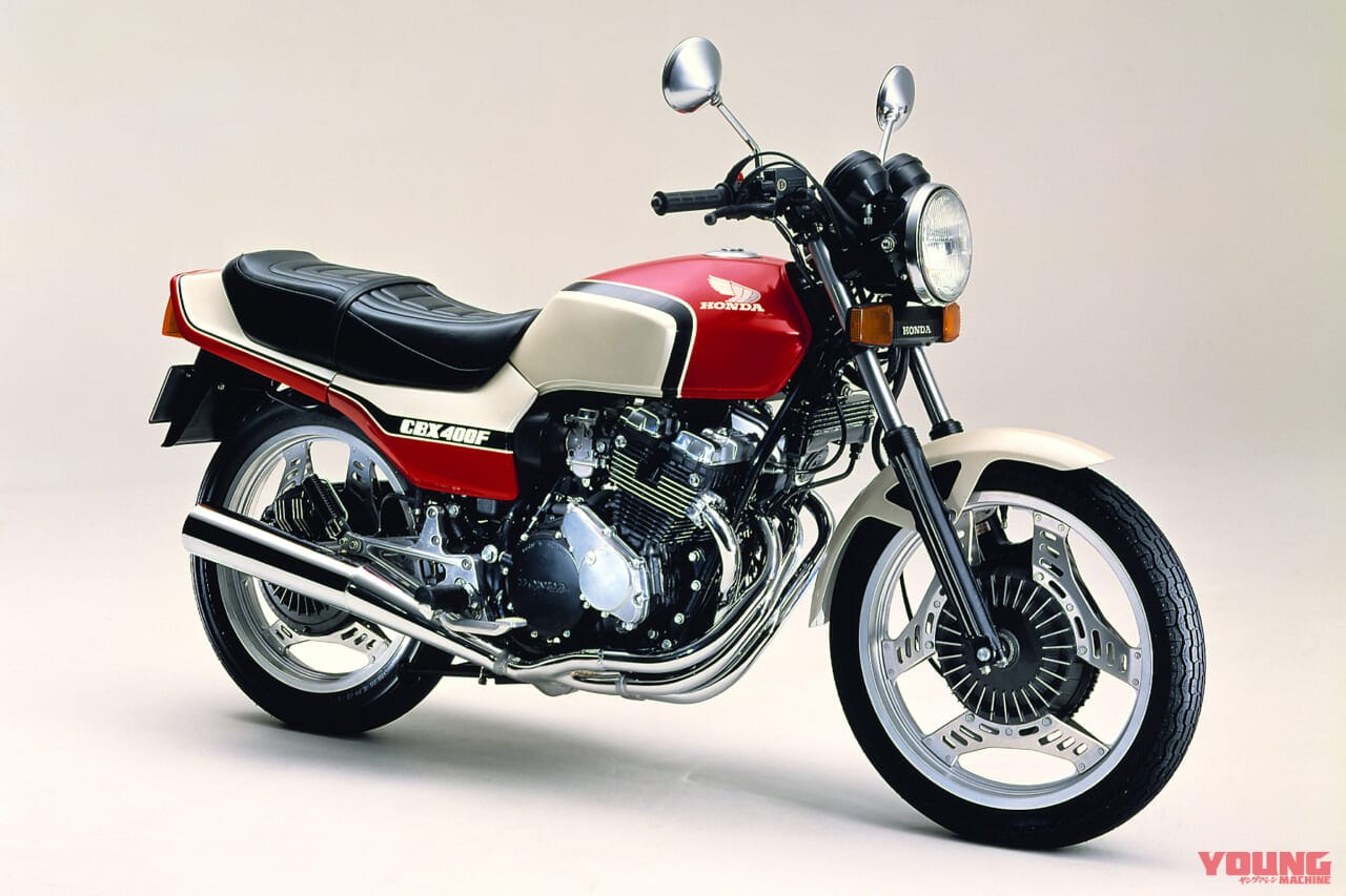 HONDA CBX400F|NSR強すぎ! ’80年代のベストマシンは過激な2ストレプリカ【ヤングマシン50周年企画 マシン オブ ザ 50イヤーズ】
