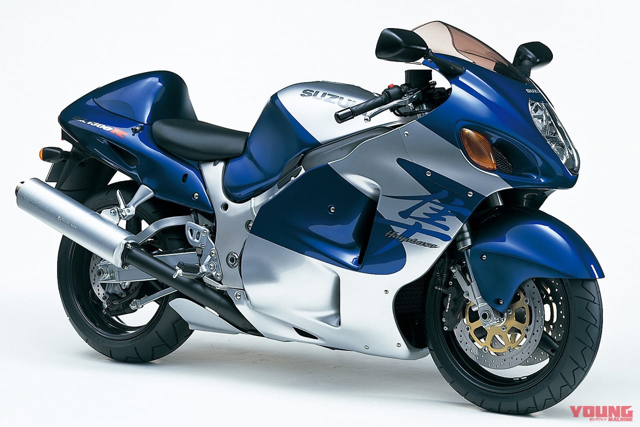 SUZUKI GSX1300R HAYABUSA|残るハヤブサの衝撃! ’00年代のベストマシン上位はこの3台【ヤングマシン50周年企画 マシン オブ ザ 50イヤーズ】