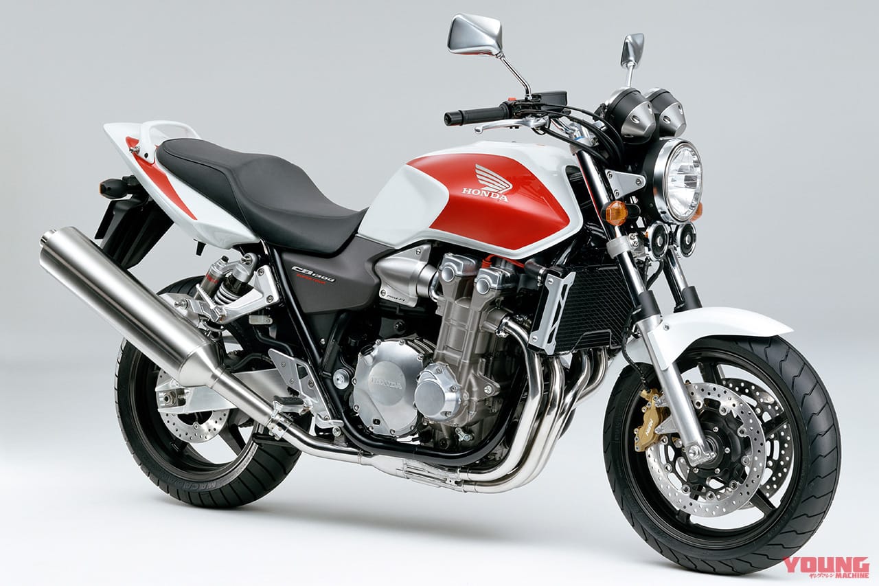 HONDA CB1300 SUPER FOUR|残るハヤブサの衝撃! ’00年代のベストマシン上位はこの3台【ヤングマシン50周年企画 マシン オブ ザ 50イヤーズ】