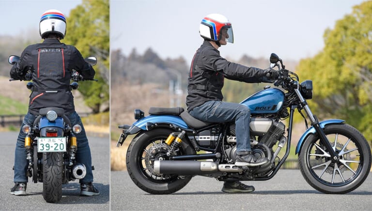 ヤマハ ボルト RスペックABS|ライディングポジション|ヤマハ ボルト RスペックABS試乗インプレッション【簡潔ゆえの濃醇な味わいに酔う】