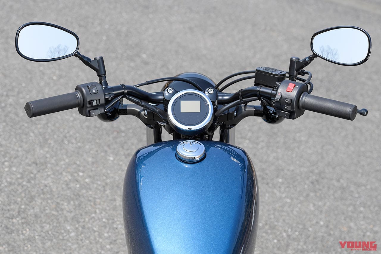 ヤマハ ボルト RスペックABS|メーター|ヤマハ ボルト RスペックABS試乗インプレッション【簡潔ゆえの濃醇な味わいに酔う】