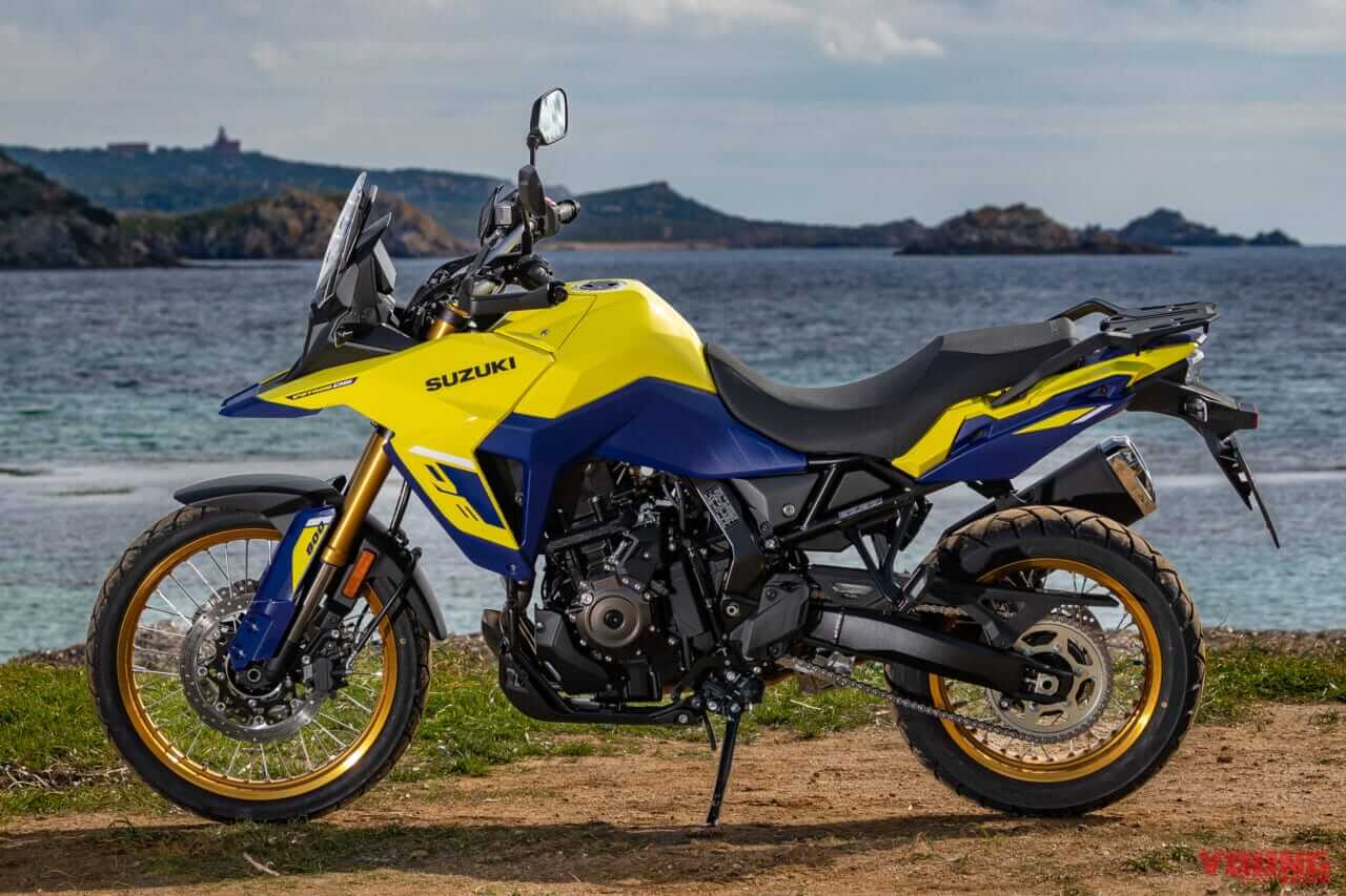 スズキ Vストローム800DE|スズキ Vストローム800DE車両解説【ダート性能の秘密はエンジンにあり!】