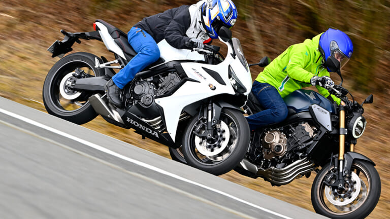 ホンダ CBR650R VS CB650R いまや希少な直列4気筒対決!【100万円+αで