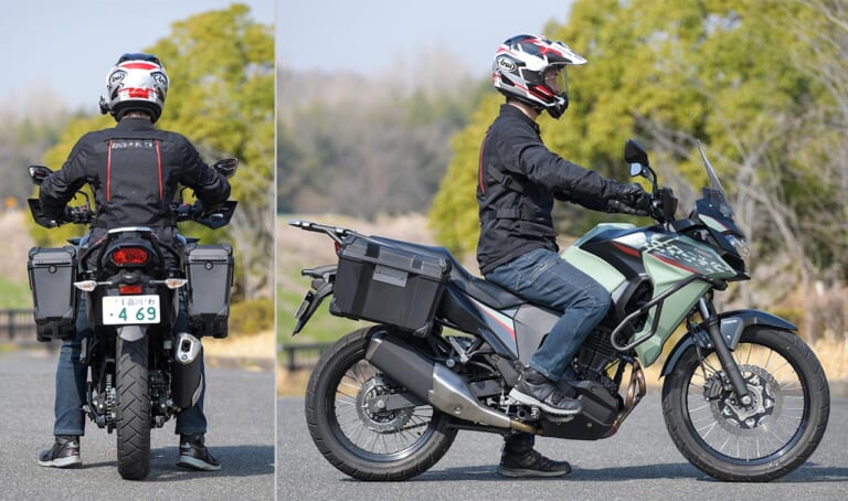 カワサキ ヴェルシス-X250ツアラー|ライディングポジション|カワサキ ヴェルシス‐X 250ツアラー試乗インプレッション【語り継ぎたい名車。新車を買うなら今】