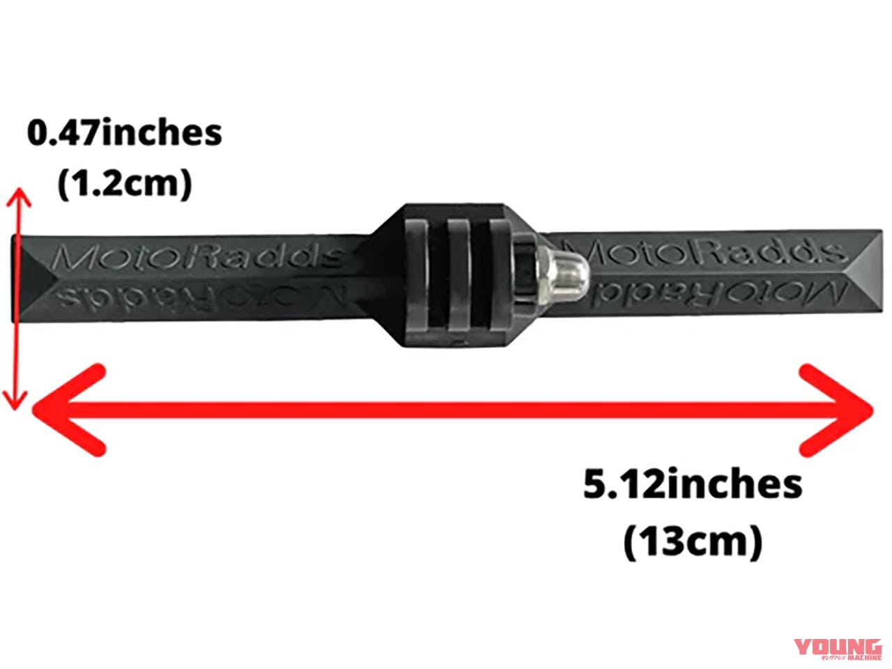 |実用派GoProマウントだ! モトロッズ フレックススリム 試用インプレッション【見た目スマートで他機種に対応】