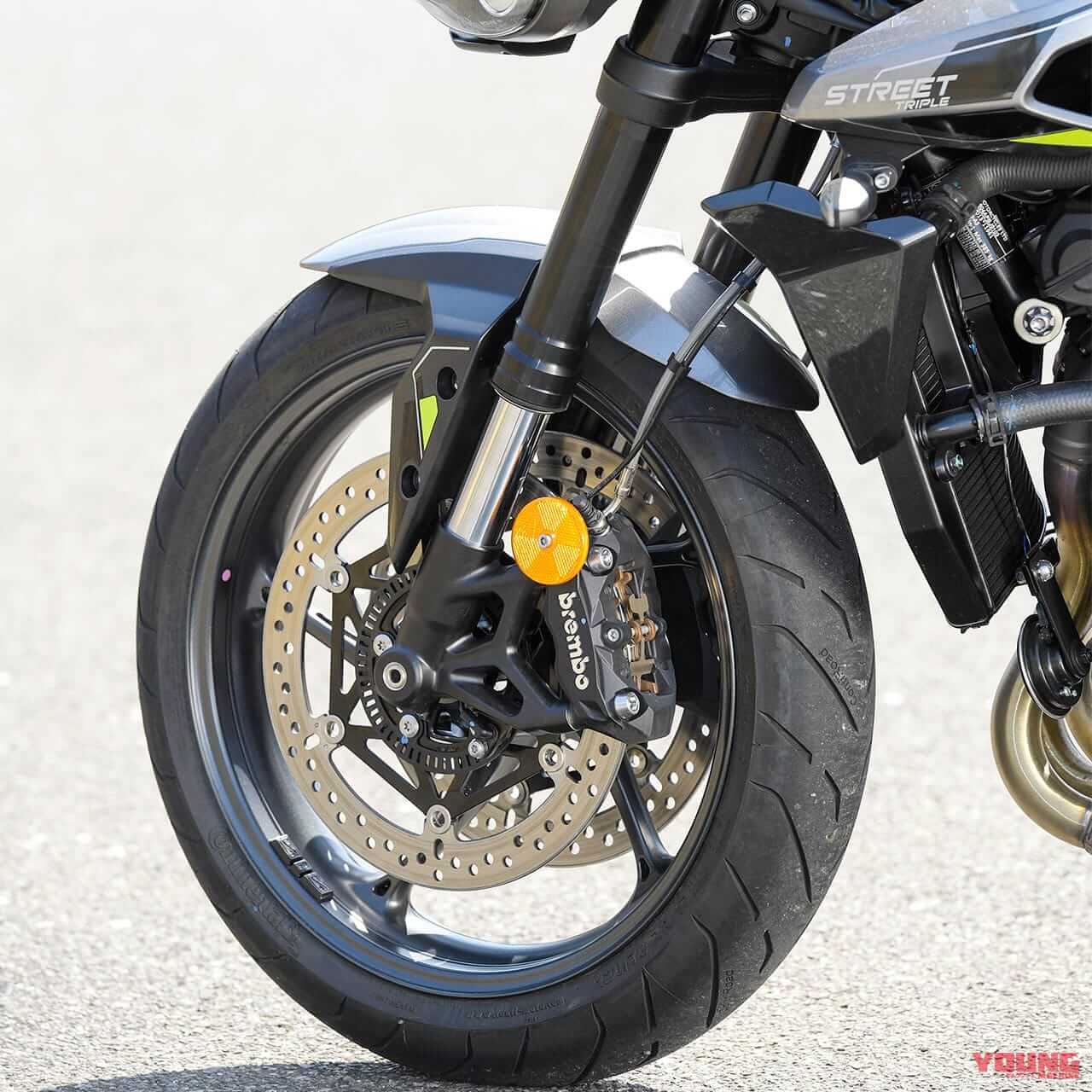 トライアンフ ストリートトリプル765R|足まわり|トライアンフ ストリートトリプル765R試乗インプレッション【極上エンジンの究極ストリートファイター】