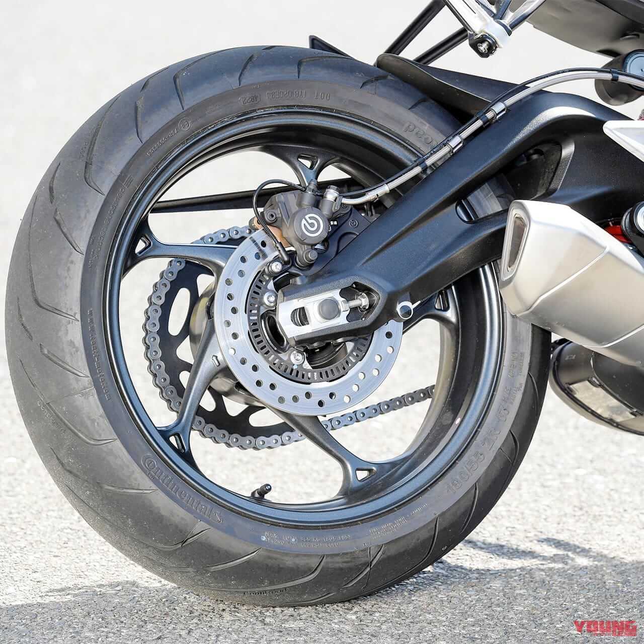 トライアンフ ストリートトリプル765R|足まわり|トライアンフ ストリートトリプル765R試乗インプレッション【極上エンジンの究極ストリートファイター】