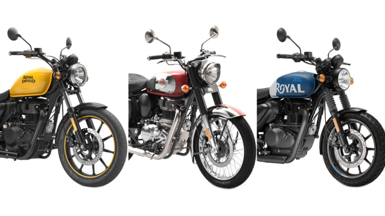 ロイヤルエンフィールドの350ccシリーズ3機種は、何が違う?【メテオ／クラシック／ハンターの個性を比べてみよう】