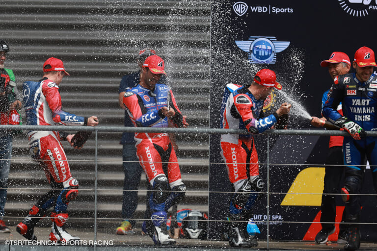 2023年FIM EWC第2戦スパ24時間（24H SPA EWC Motos）で2位表彰台を獲得！ランキング2位となり、母国レースに！