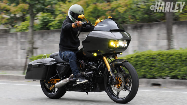 写真] HarleyDavidson-FLTRXS-IbizaMotofactory-Custom-01 │ LG129 