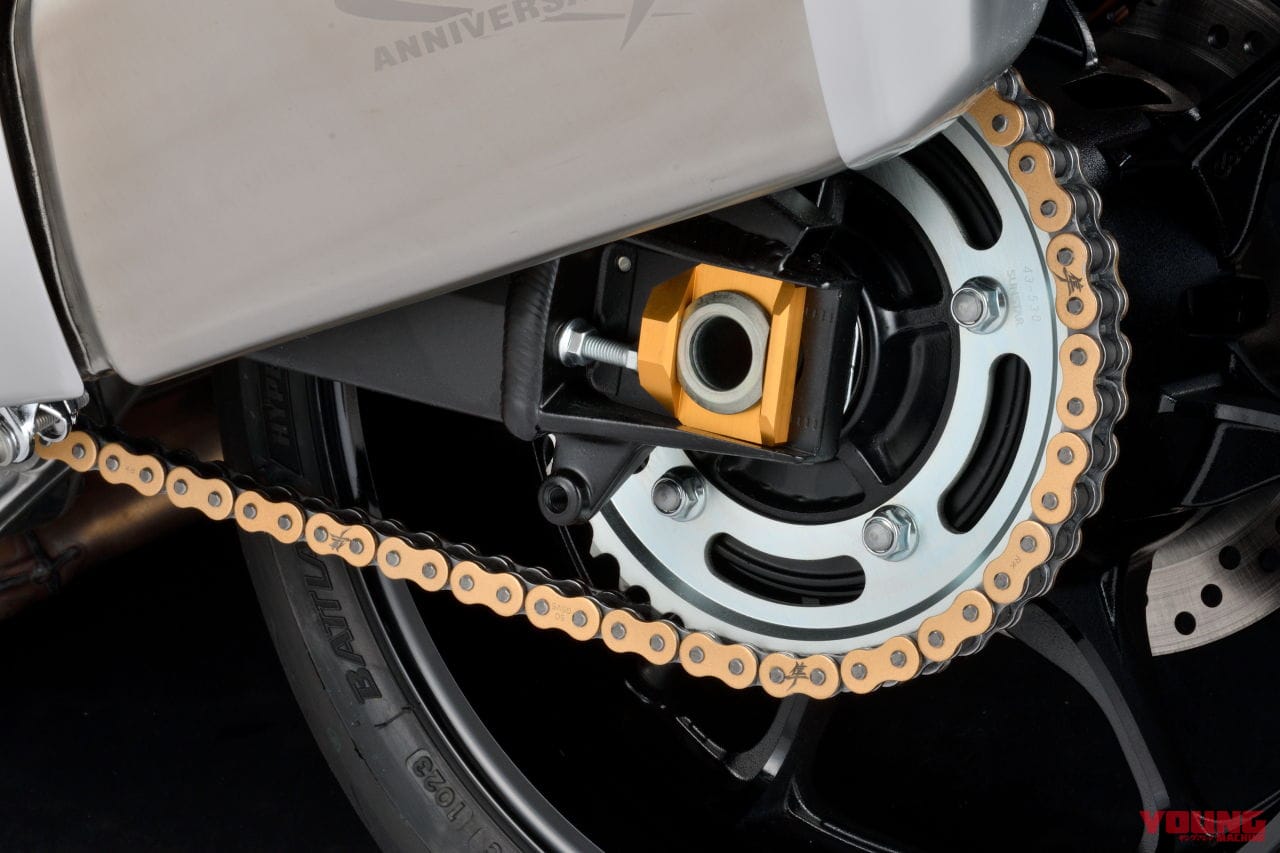 [写真] Hayabusa_25th_ChainAdjuster │ 【300台限定】スズキ「ハヤブサ」25周年記念モデル登場！ 第1回予約