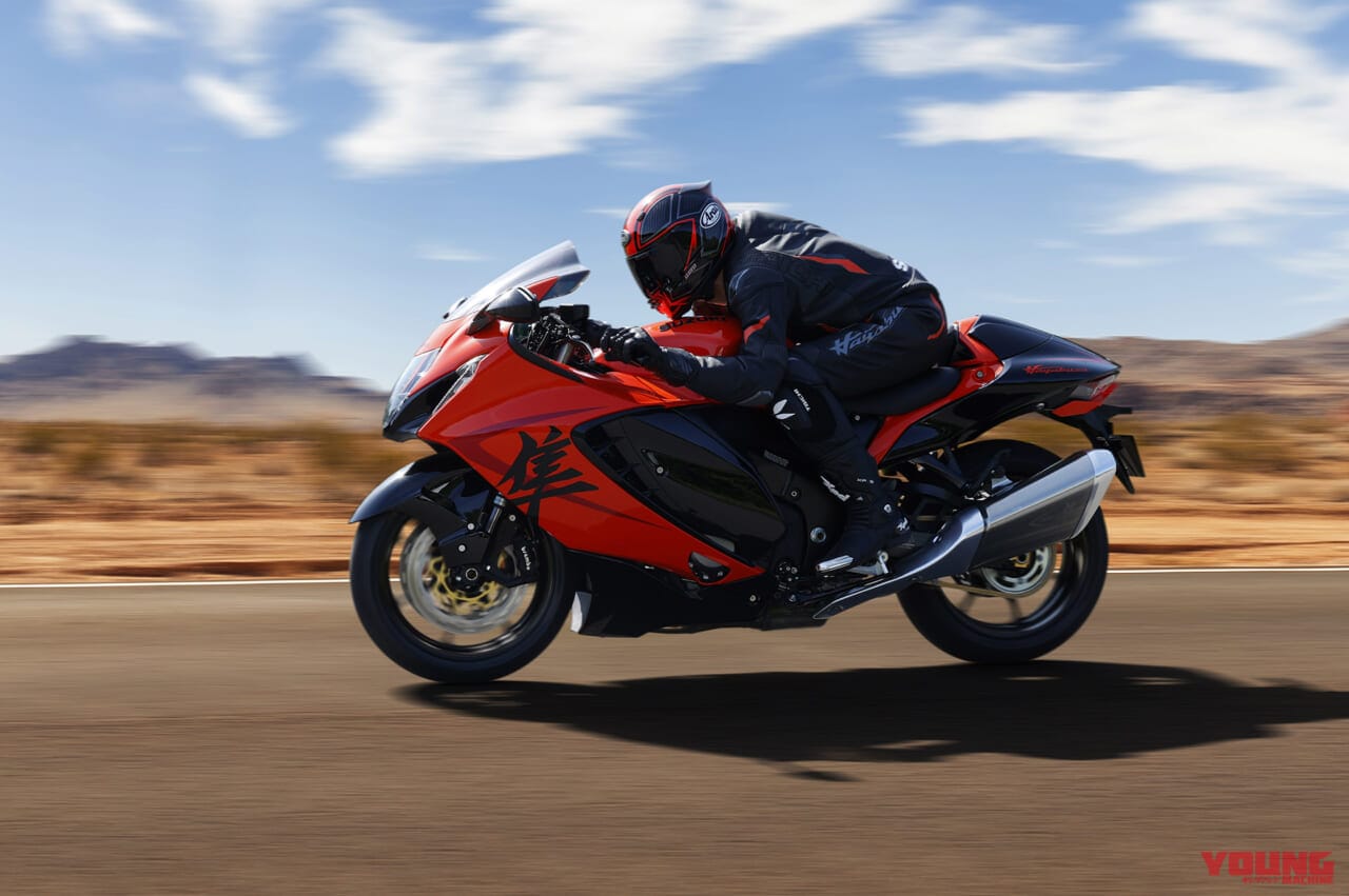 [写真] Hayabusa_action06_JP │ 【300台限定】スズキ「ハヤブサ」25周年記念モデル登場！ 第1回予約受付は7月3日