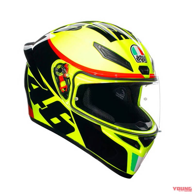 AGV|K1 S|AGV「K1 S」受注開始! 人気のK1の後継モデル、ロッシ レプリカ多数で11月頃より納品