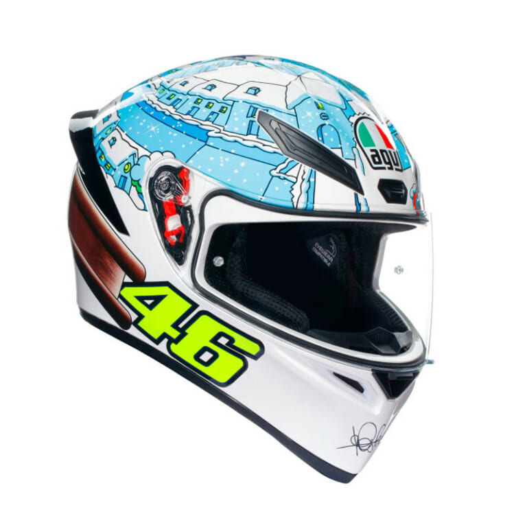 AGV|K1 S|AGV「K1 S」受注開始! 人気のK1の後継モデル、ロッシ レプリカ多数で11月頃より納品