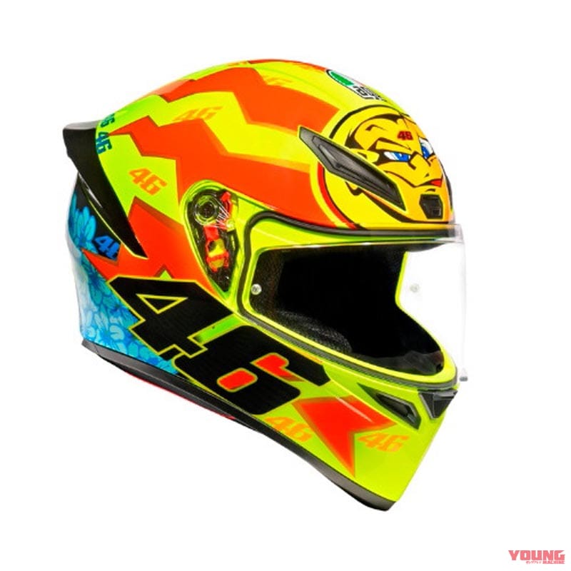 AGV|K1 S|AGV「K1 S」受注開始! 人気のK1の後継モデル、ロッシ レプリカ多数で11月頃より納品