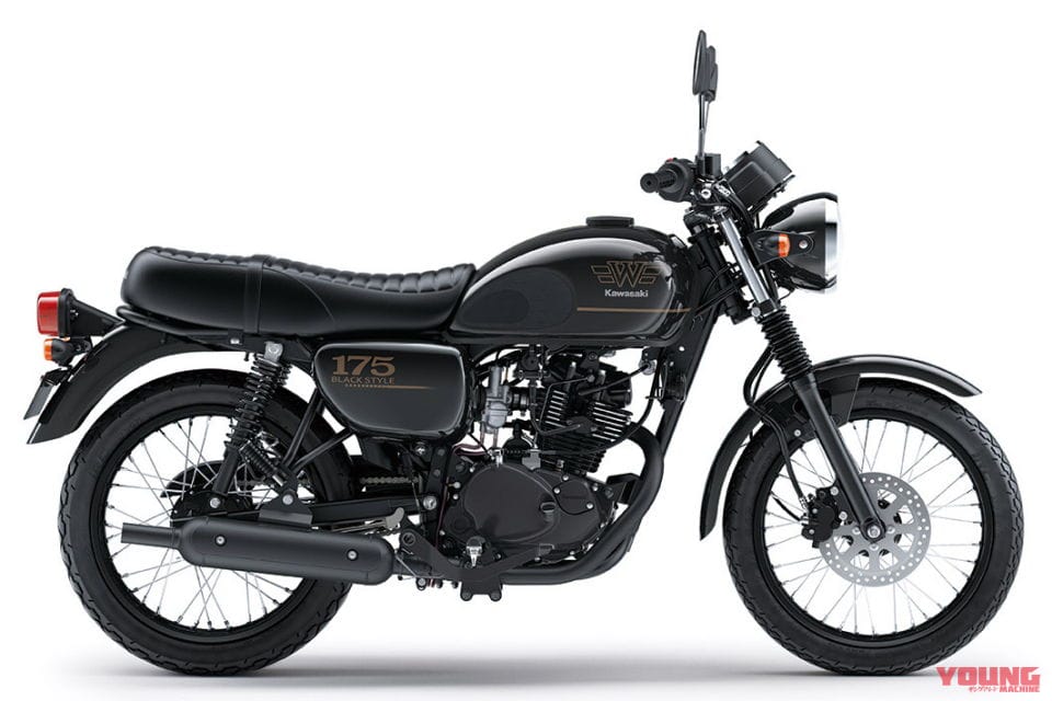 |33万円台の軽二輪?! カワサキ「W175 SE ブラックスタイル」の2024年モデルが登場! 【海外】