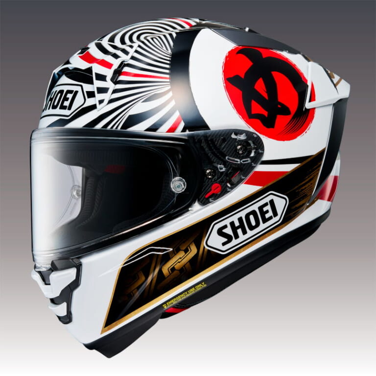 SHOEI|X-フィフティーン マルケス モテギ4|受注期間限定! SHOEI「X-Fifteen MARQUEZ MOTEGI 4」登場、発売は9月
