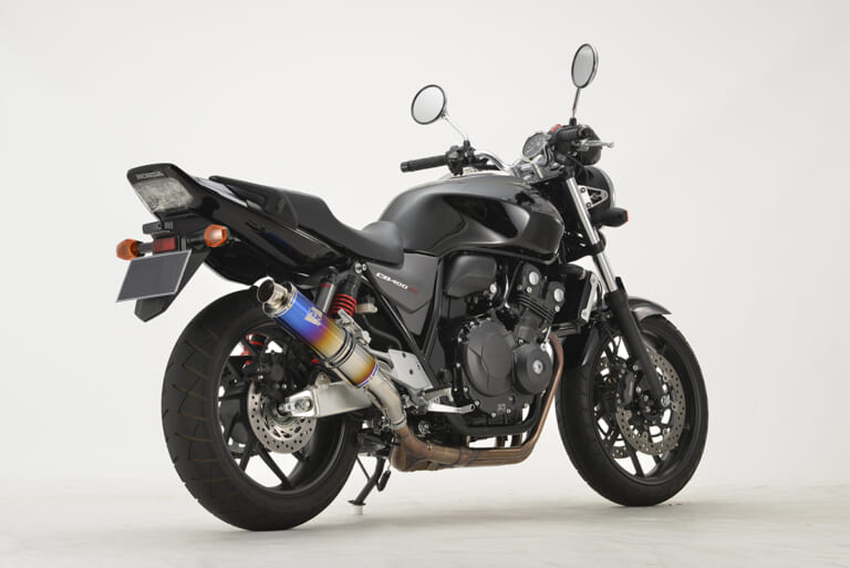 Honda '08- CB400SF/SB Slip-Onファイヤーポリッシュφ100-350