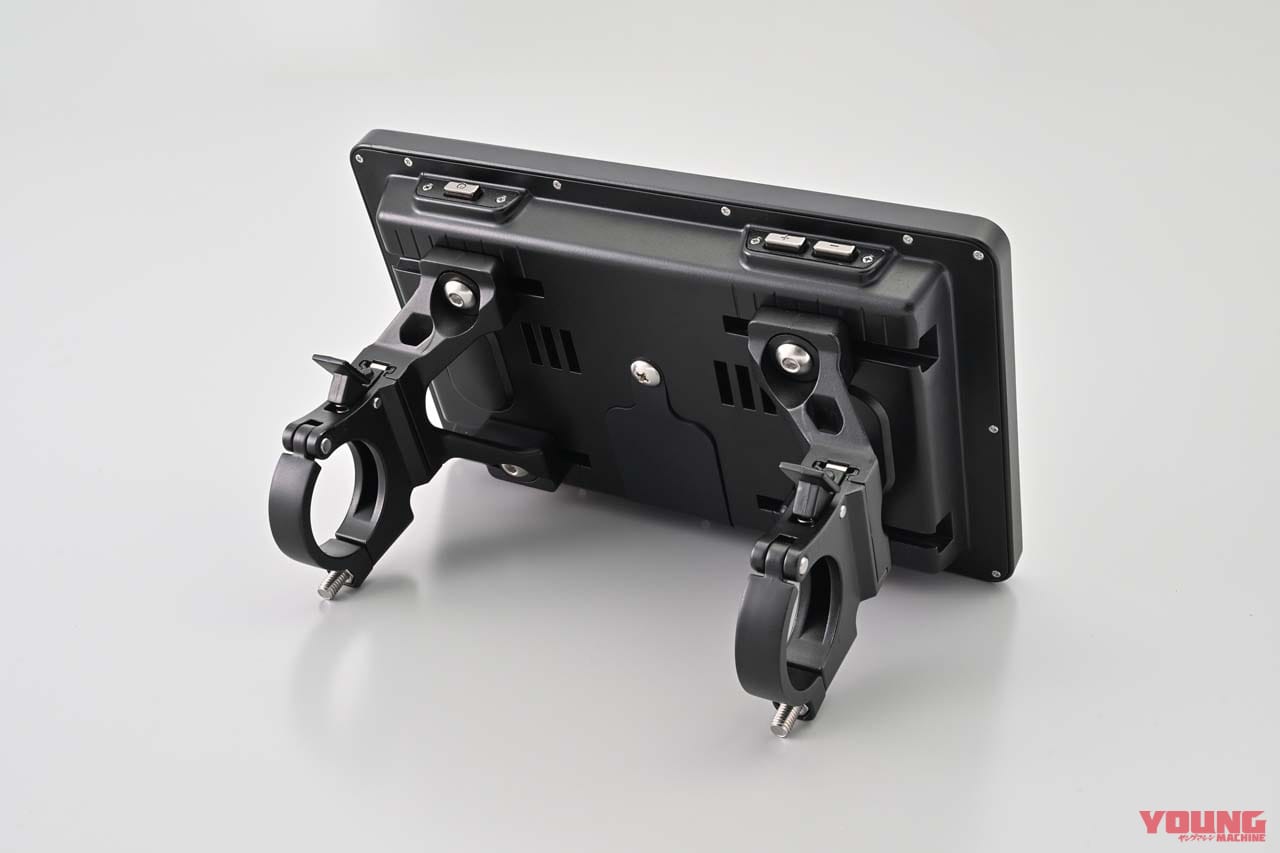 |人気のディスプレイオーディオ、バイク専用版! “Apple CarPlay” “Android Auto” が使えるデイトナ「モトスマートモニター」受注開始