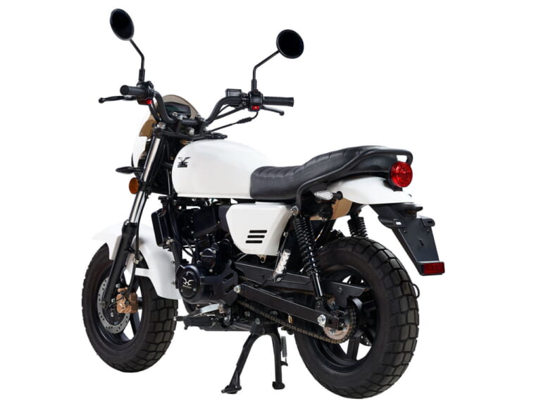 ハートフォード|ミニ エリート150|2023年モデル|水冷150ccで高速道路も乗れる! 60万円切りの小さな軽二輪、ハートフォード「ミニ エリート150」が7月に上陸だっ!