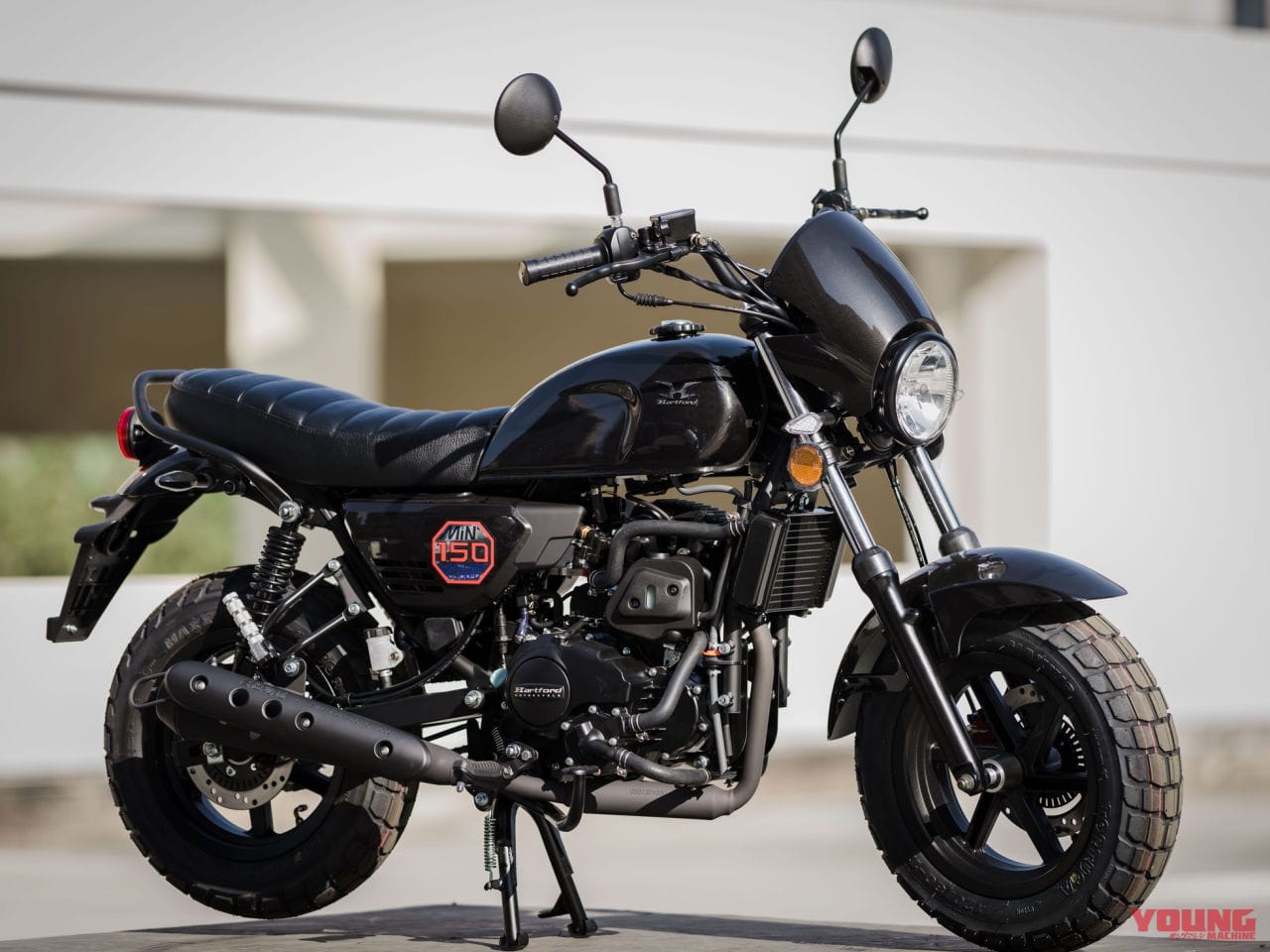 |水冷150ccで高速道路も乗れる! 60万円切りの小さな軽二輪、ハートフォード「ミニ エリート150」が7月に上陸だっ!