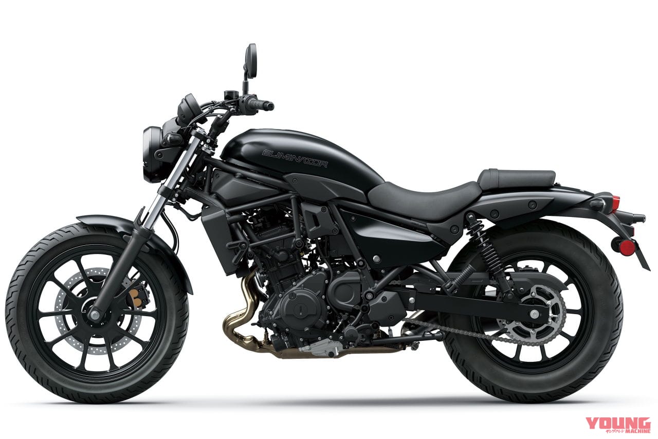 カワサキ|エリミネーター500|欧州仕様|2024年モデル|エリミネーター500/SE だとぉ?! 欧州版はA2免許対応の45ps仕様で低回転トルク重視だ!