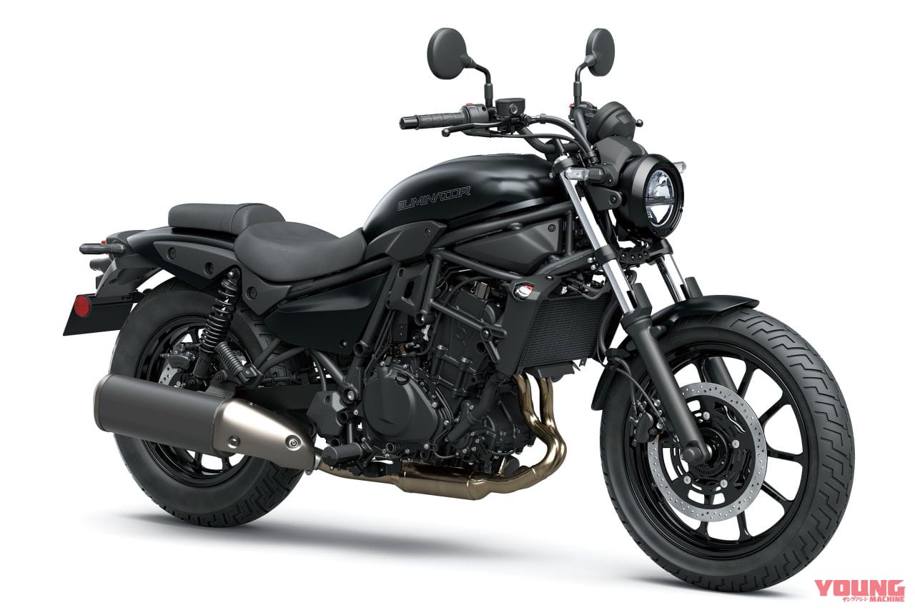 カワサキ|エリミネーター500|欧州仕様|2024年モデル|エリミネーター500/SE だとぉ?! 欧州版はA2免許対応の45ps仕様で低回転トルク重視だ!