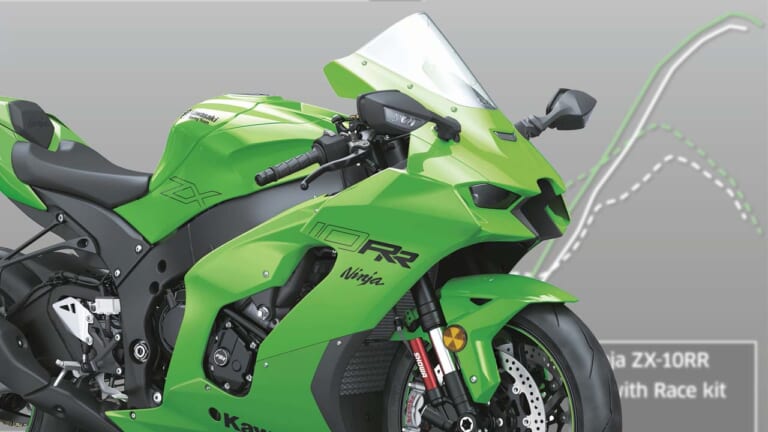 2024年の「ニンジャZX-10RR」は可変エアファンネル採用！  レースキット装着でその機能を解放する!!【北米】│WEBヤングマシン｜新車バイクニュース