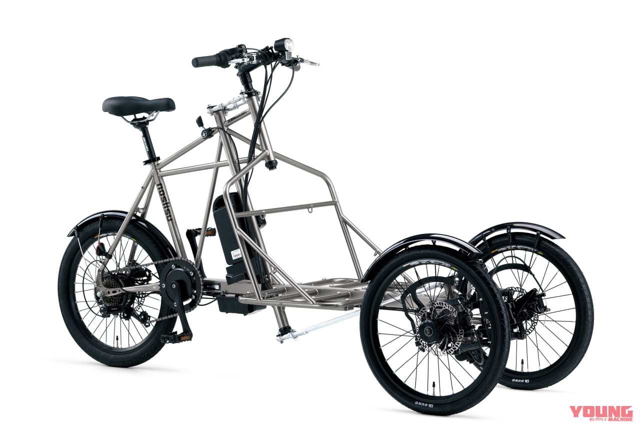 |カワサキがフル電動仕様の3輪ビークル「ノスリスe」を6月30日に発売! ミニカー登録の要普通自動車免許