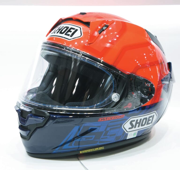 Shoei X-Fifteen MARQUEZ7|SHOEIのマルケス7連発! ’23ニューモデルはグラフィックコラボモデルが盛り沢山【’23最新ヘルメットカタログ】