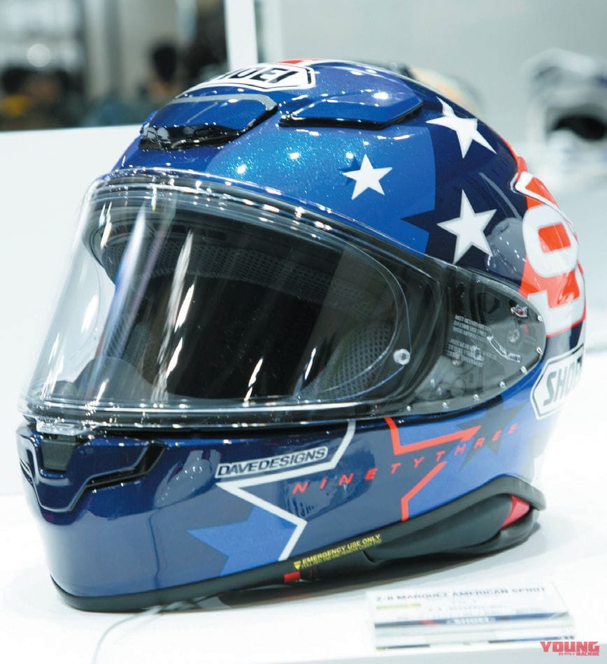 |SHOEIのマルケス7連発! ’23ニューモデルはグラフィックコラボモデルが盛り沢山【’23最新ヘルメットカタログ】