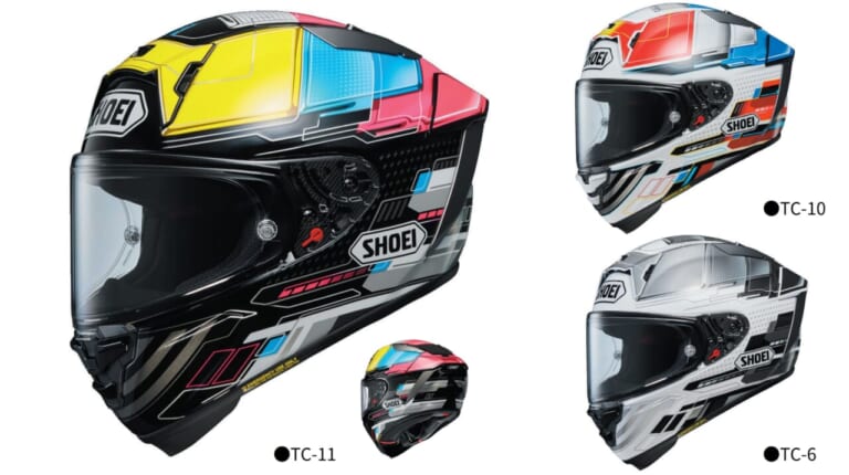 Shoei X-Fifteen PROXY|SHOEIのマルケス7連発! ’23ニューモデルはグラフィックコラボモデルが盛り沢山【’23最新ヘルメットカタログ】