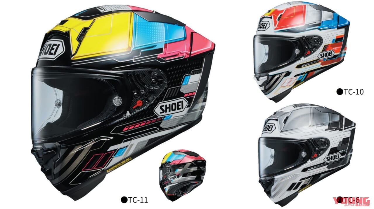 Shoei X-Fifteen PROXY|SHOEIのマルケス7連発! ’23ニューモデルはグラフィックコラボモデルが盛り沢山【’23最新ヘルメットカタログ】