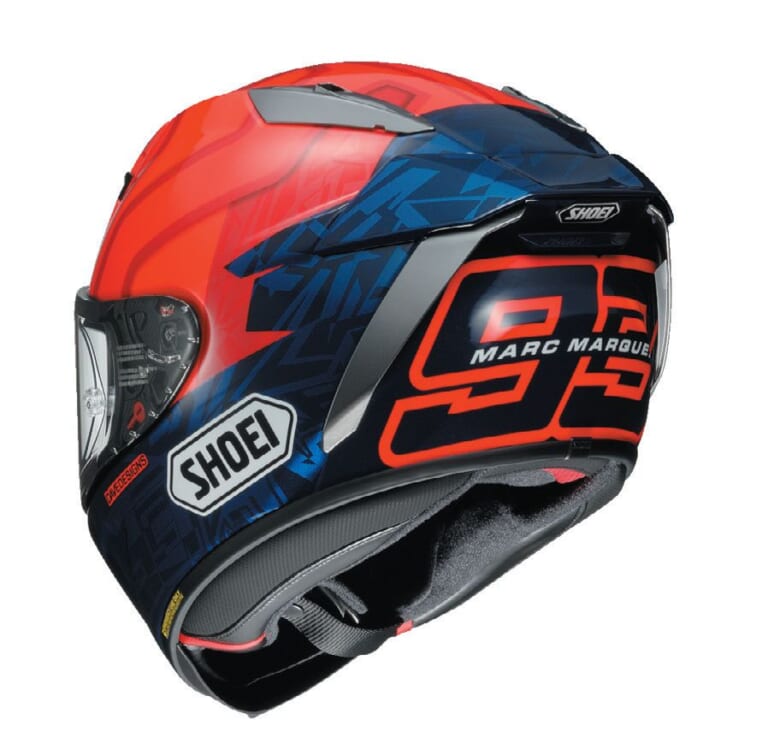 Shoei X-Fifteen MARQUEZ7|SHOEIのマルケス7連発! ’23ニューモデルはグラフィックコラボモデルが盛り沢山【’23最新ヘルメットカタログ】