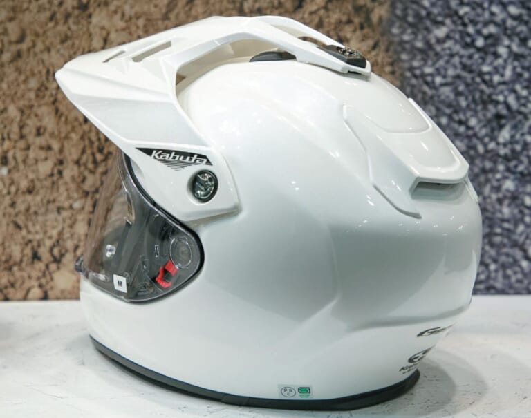 Kabuto GEOSYS|Kabutoニューモデルまとめ:高速走行もオフもイケるエアロ系クロスオーバーに大胆グラも!【’23最新ヘルメットカタログ】