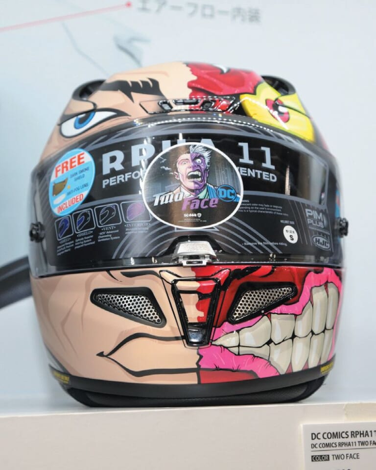 HJC DC COMICS RPHA 11 TWO FACE|ヘルメットは海外勢もアツい! ’23ニューモデルまとめ【’23最新ヘルメットカタログ HJC/NOLAN/ZEALOT】