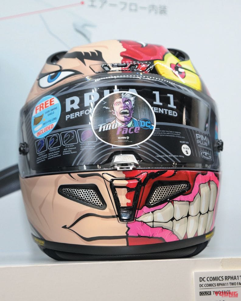 HJC DC COMICS RPHA 11 TWO FACE|ヘルメットは海外勢もアツい!  ’23ニューモデルまとめ【’23最新ヘルメットカタログ HJC/NOLAN/ZEALOT】