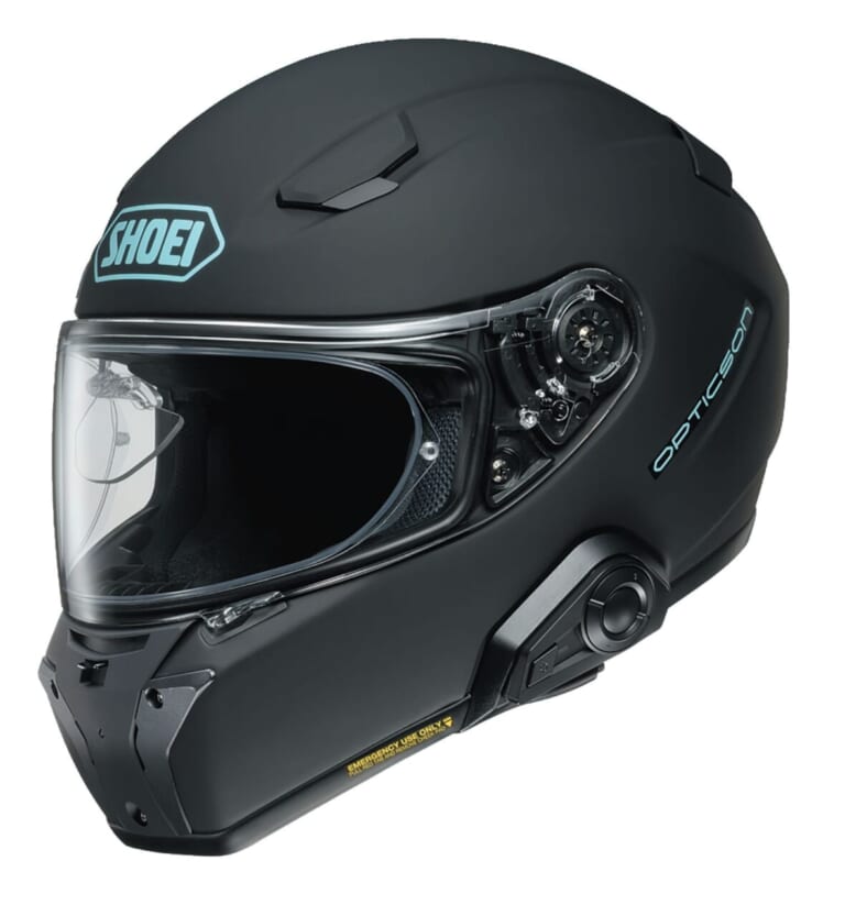 SHOEI OPTICSON|現行フルフェイス総まとめ! ’23最新ヘルメットカタログ〈アライ RX‐7X/SHOEI X-Fifteen/OPTICSONほか〉