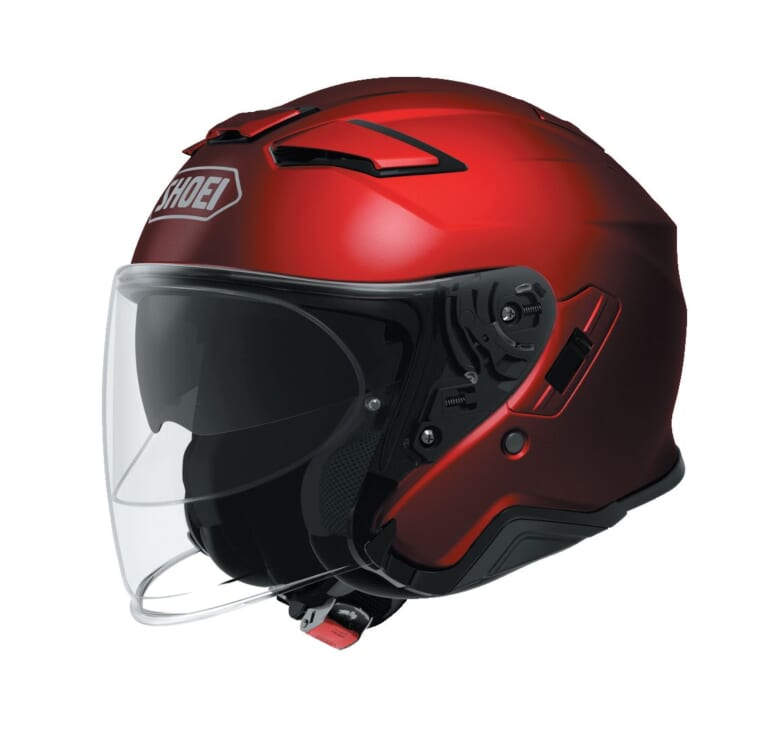 SHOEI J-Cruise II|視界もよく快適! 現行ジェットヘルメット総まとめ ’23最新ヘルメットカタログ〈アライ VZ-RAM/SHOEI JフォースIV/kabuto エクシードほか〉